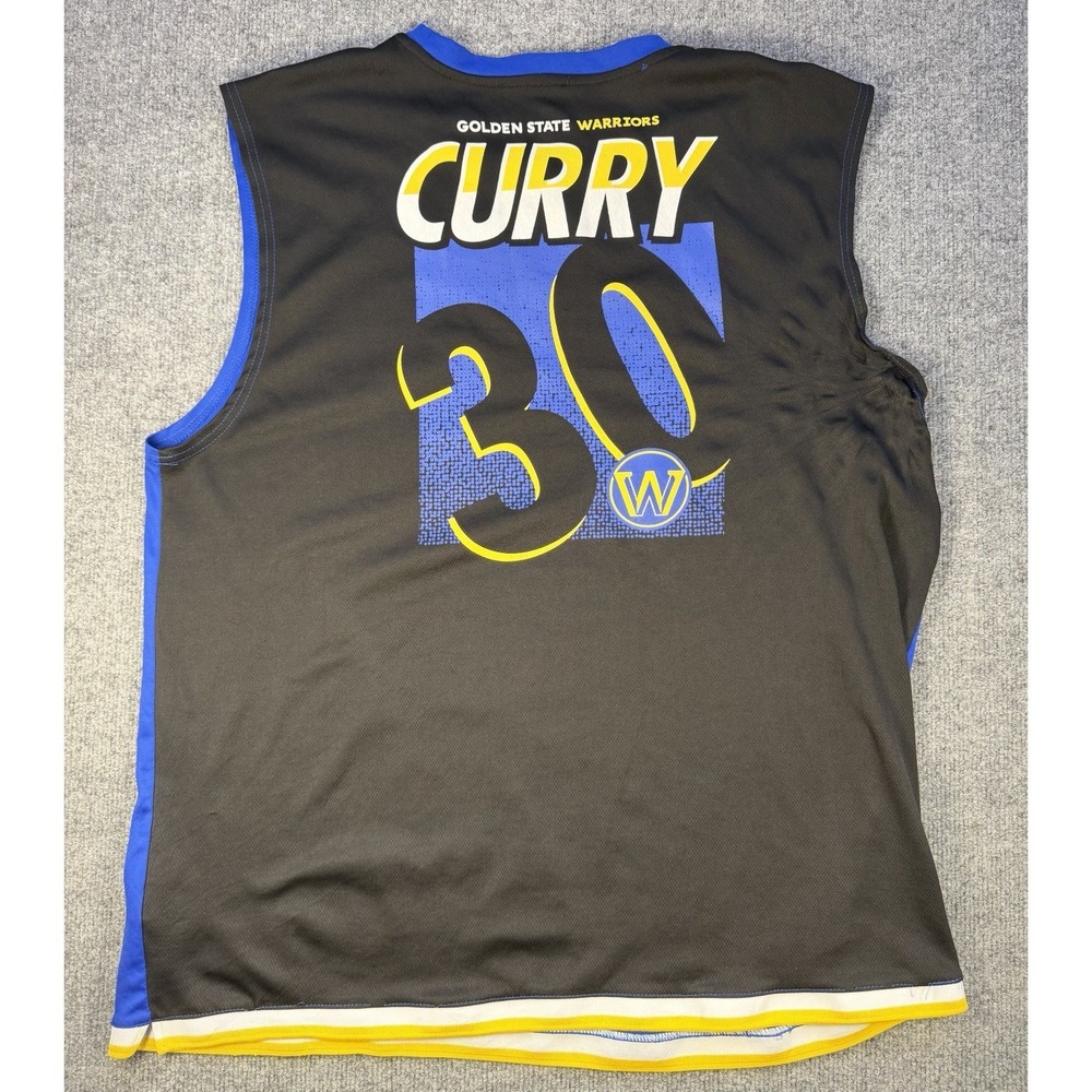 Stephen‎ Curry #30 Golden State Warriors Sleeveless Performance Jersey Men's XL - Picture 7 of 9